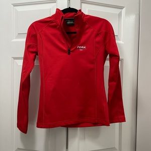 Peak Performance Red Activewear Pullover in Small